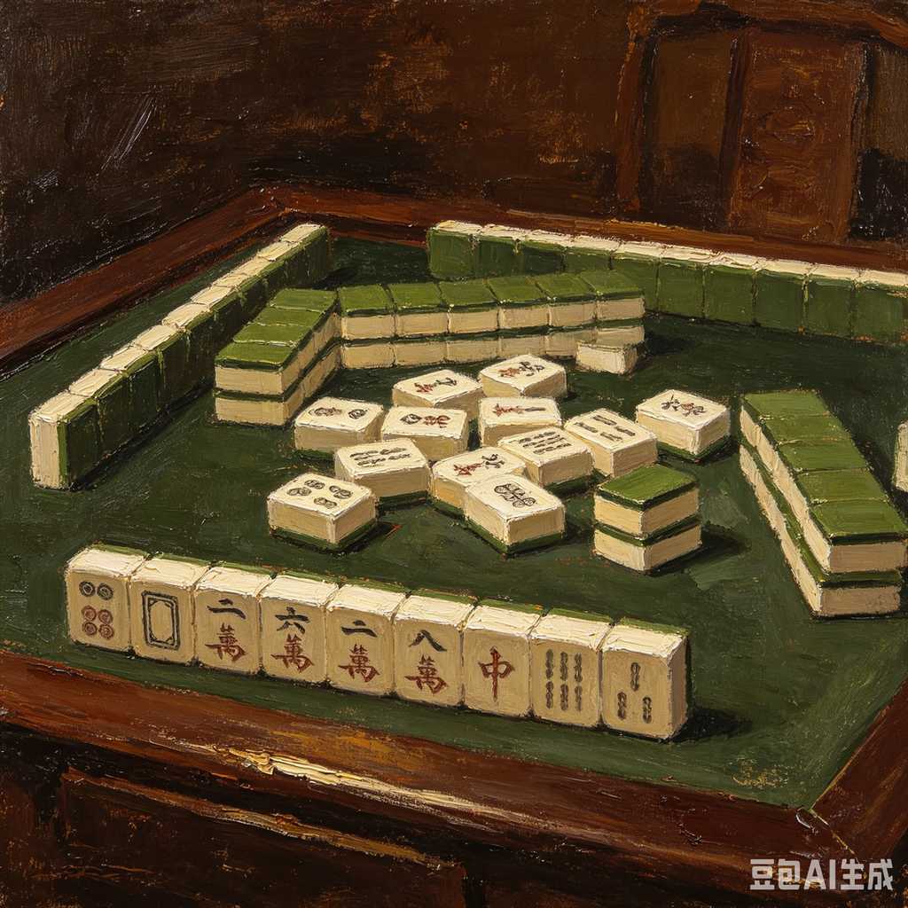 friends gathering mahjong game