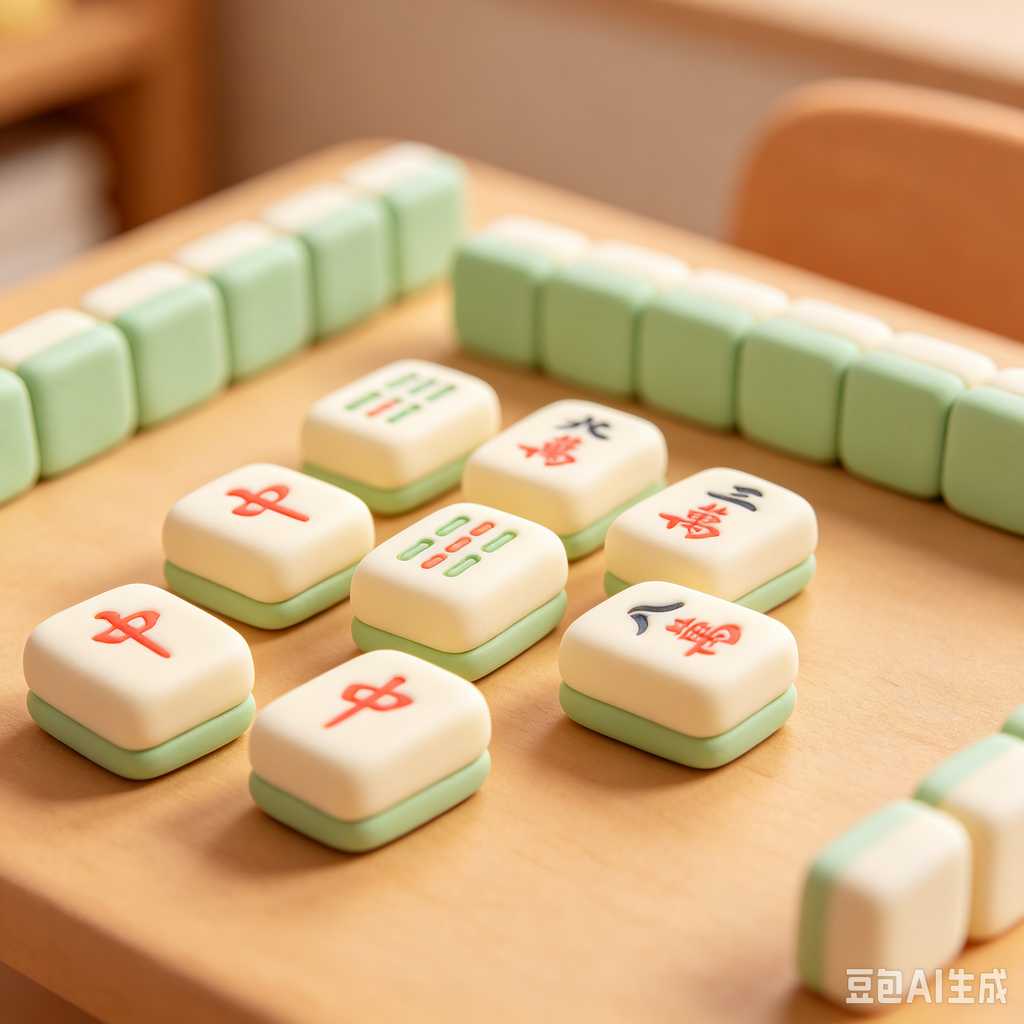 imported chinese mahjong set
